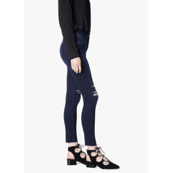 Revolve Joe's Jeans Women's Icon Skinny Ankle Jeans Mid Rise Denim Dark Wash - Picture 8 of 16